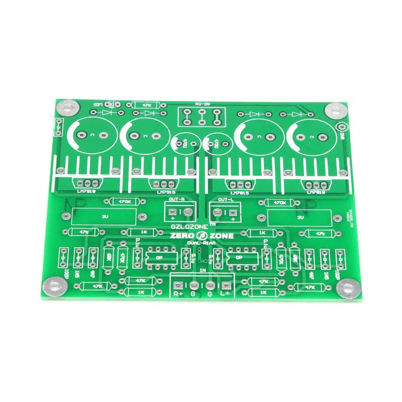 HIFI симфонические классические проигрыватели Фонокорректор PCB база на двойной RIAA мм цепи