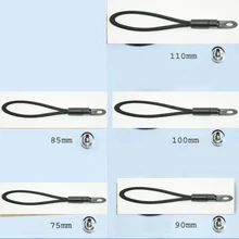 6 размер-банджи петли пресс головка штифта банджи петля для пуговицы Натяжная застежка