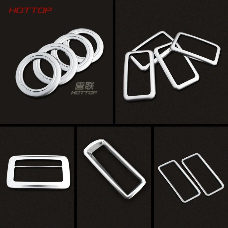 Topunion ABS Chrome Roof Top Rear Tail Seat Air Conditioning Outlet Vent Trim 4pcs For Toyota Sienna XL30 2011-2017 2018 20 | Автомобили и