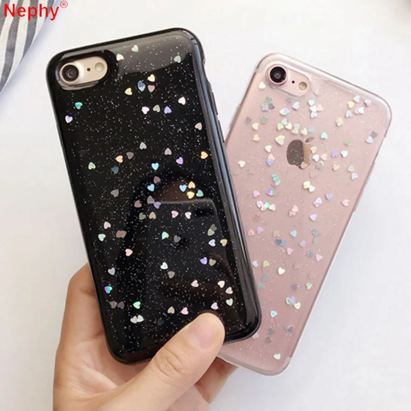 

Silicon Shine Case for iPhone 6 s iPhone 6S iPhone XS Max XR 7 8 X 10 6Plus 6SPlus 7Plus 8Plus 5 5S 5SE Luxury Cell Phone Cover