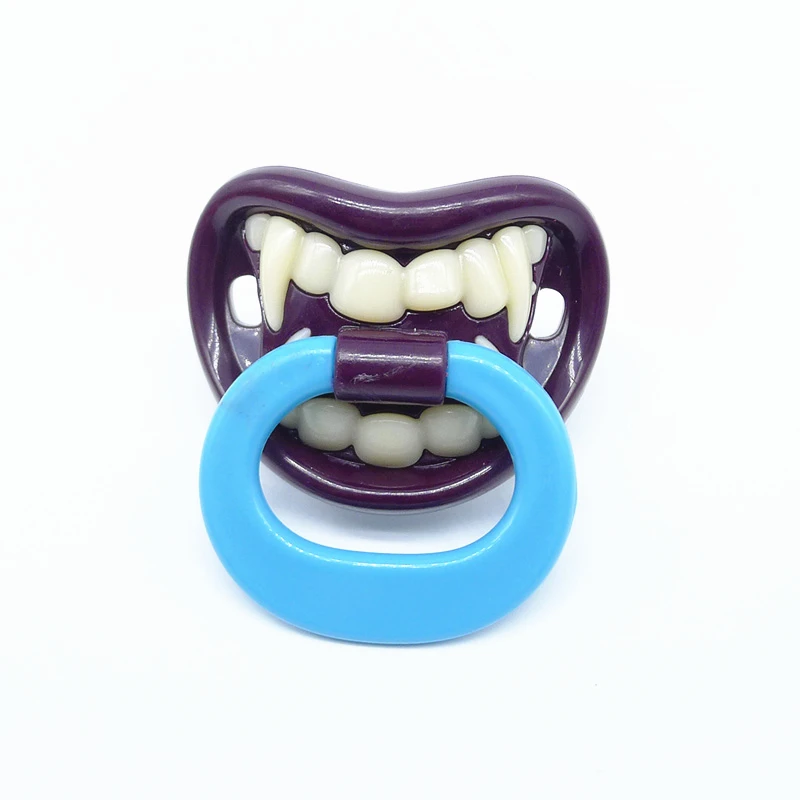 Silicone Funny Baby Pacifiers Dummy Nipples Toddler Pacy Orthodontic Soothers Teat for Baby Holiday Gift BPA FREE