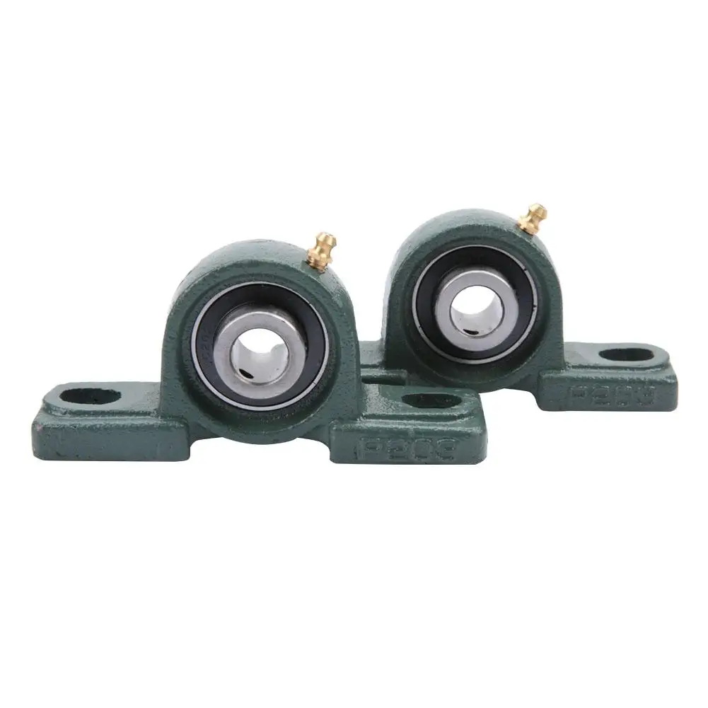 

2Pcs OD 40mm ID 15mm UCP202 Cast Housing Bearings Pillow Block bearing Ball Mounted Bearing Power Transmission Parts