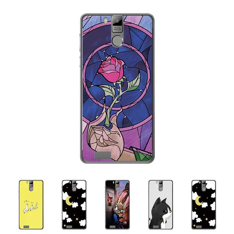 

For Oukitel K6000 Pro 5.5"Solf TPU Silicone Case Mobile Phone Cover Bag Cellphone Housing Shell Skin Mask DIY Customized Support