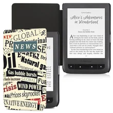 Bozhuorui чехол на магните чехол подходит для карманной книги 626/614/624/625/626 Плюс/640 читалка для Pocketbook basic touch lux 2/3 чехол Крышка