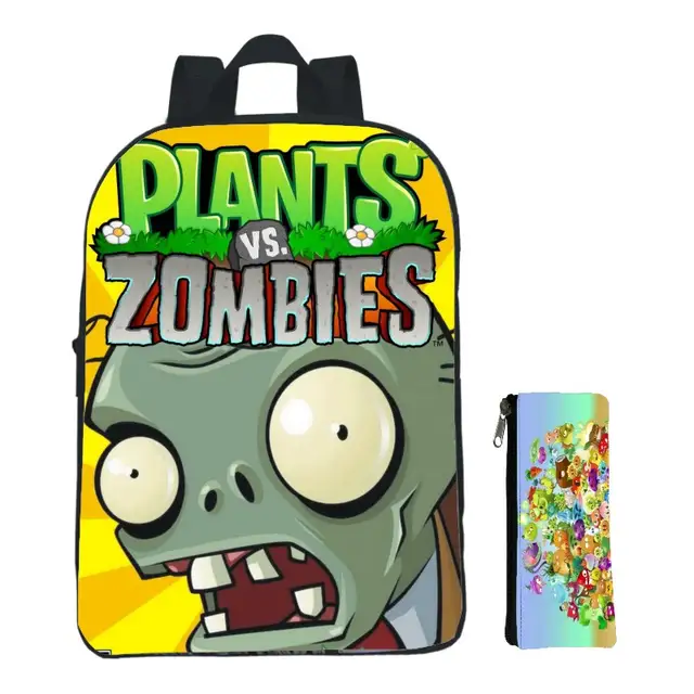 Suit Multi Size Optional Printing 3d Plants Vs Zombies School