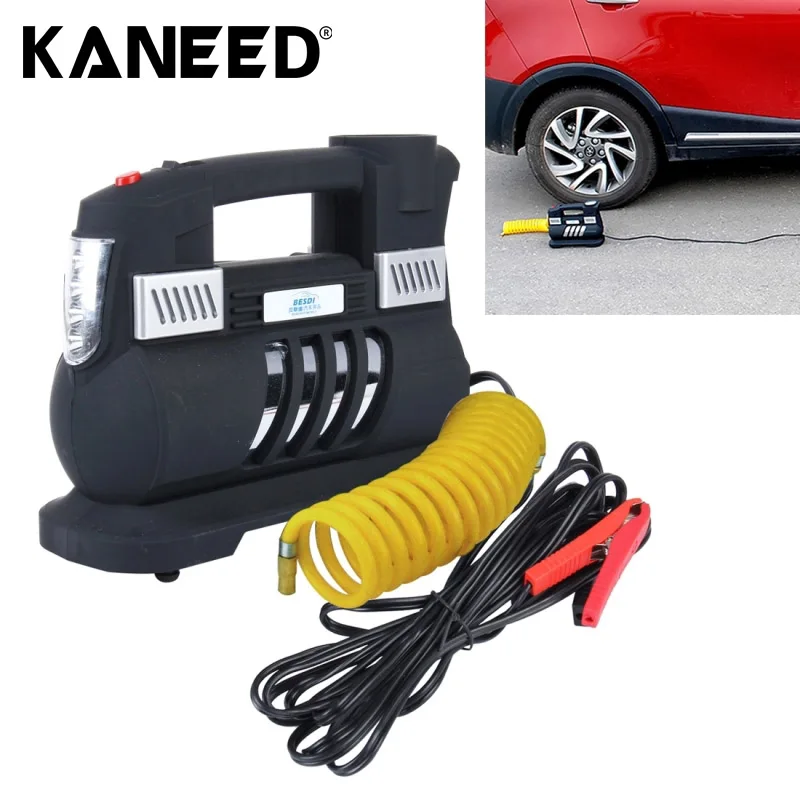 

Portable Metal Air Compressor Heavy Duty 12V 150 PSI Pump Tire Inflator Car Tool Inflatable Pump for Outdoor Emergency