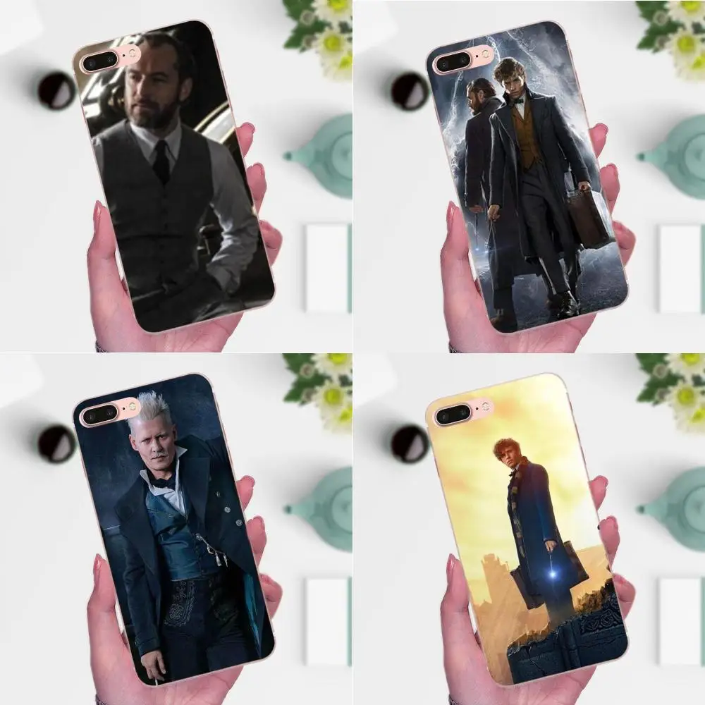 For Apple iPhone X XS Max XR 4 4S 5 5C 5S SE 6 6S 7 8 Plus Soft TPU New Fashion Fantastic Beasts Where Find Them | Мобильные