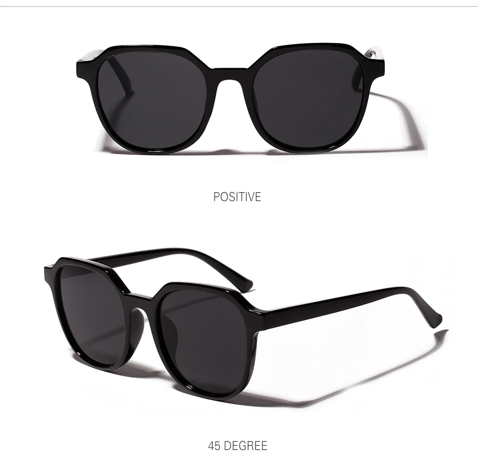 OVZA Новые квадратные солнцезащитные очки черные женские мужские солнцезащитные очки Брендовые дизайнерские модные классические очки высокого качества прочные S6020