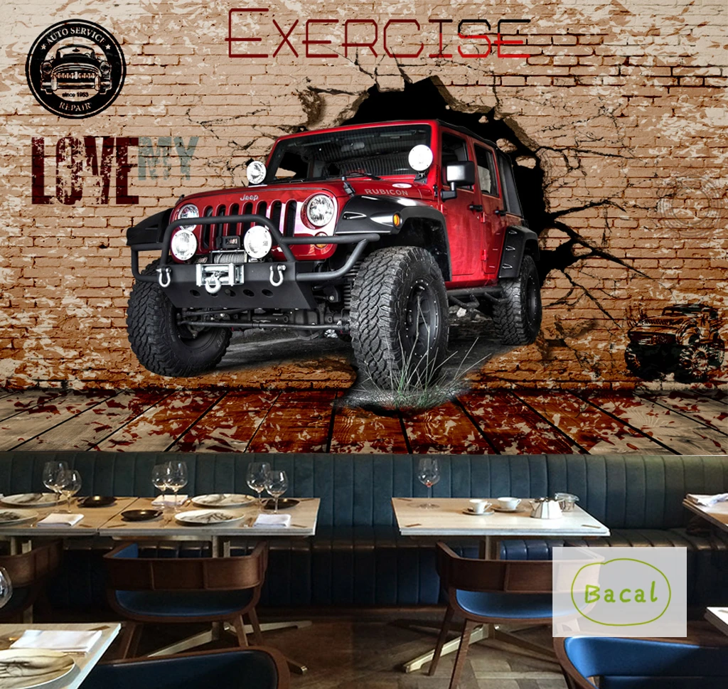 Yellow Car 3d Wallpaper