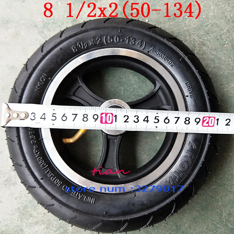 1 шт. 8 5x2 1/2x2 ступица шин для электромобиля детская велосипедная шина 81/2x2 колеса с