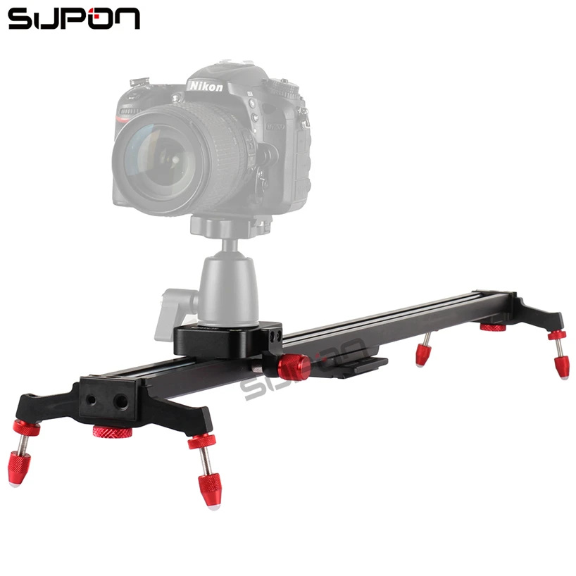 100cm/39.37'' Camera Slider Aluminum Alloy Damping Slider Track Video