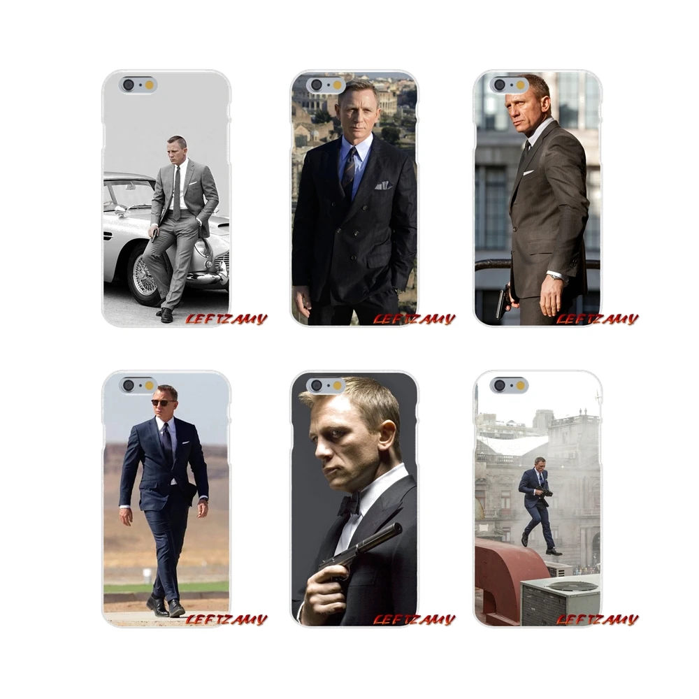 007 james bond для iPhone X XR XS MAX 4 4S 5 5S 5C SE 6 6S 7 8 Plus Аксессуары чехлы телефонов | Мобильные