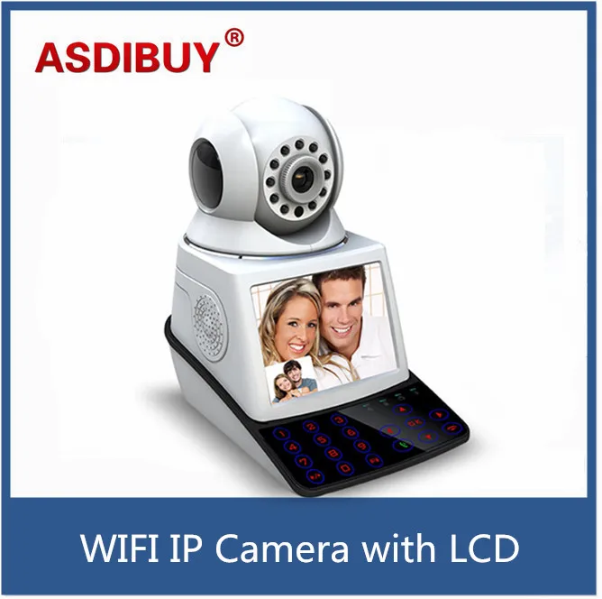 

Wifi IP Camera calling system smart phone remotely control network camera 3C card call LCD touch panel camera built in battery