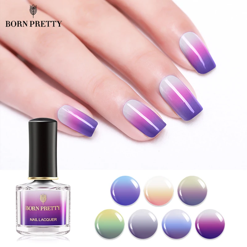 Buy BORN PRETTY Thermal Nail Polish 6ml 3 layers