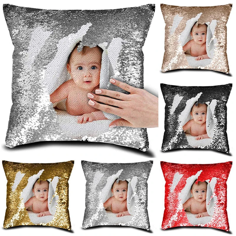 

(Private Customized) Pillowcase Custom Personalized Printed Pictures On The Pillow Case Cushion Cover Home Decor