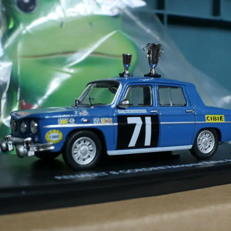 Высокая симуляция RENAULT8 модель 1:43 сплав Renault Rally 1962 #71 чемпионский автомобиль