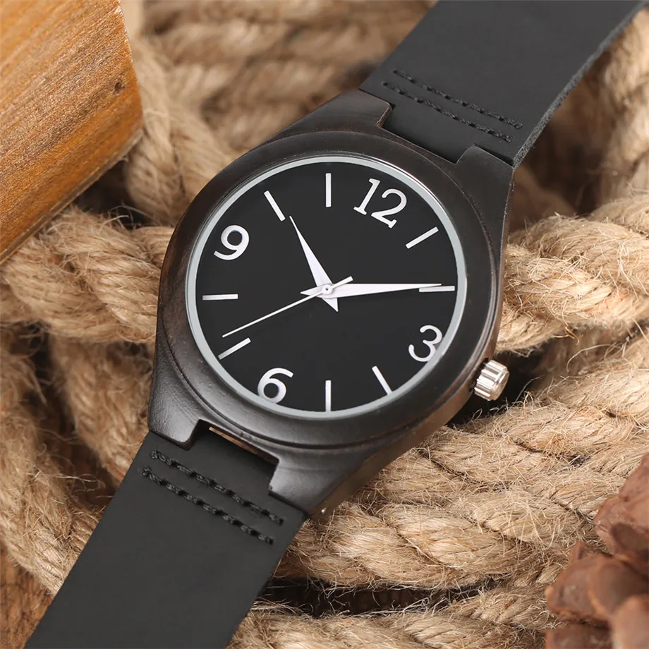 casual wooden watches mens