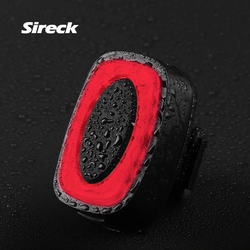 

Sireck Bike Light USB Rechargeable Back Lamp Flashlight Bicycle LED Rear Tail Light Cycling Bycicle Light Bike Accessories