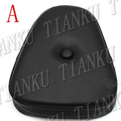 Новая Черная Кожаная подушка для Honda Shadow Spirit Sabre Aero Ace Steed VLX 400 600 1100 DLX VTX1300 1800 Magna VF