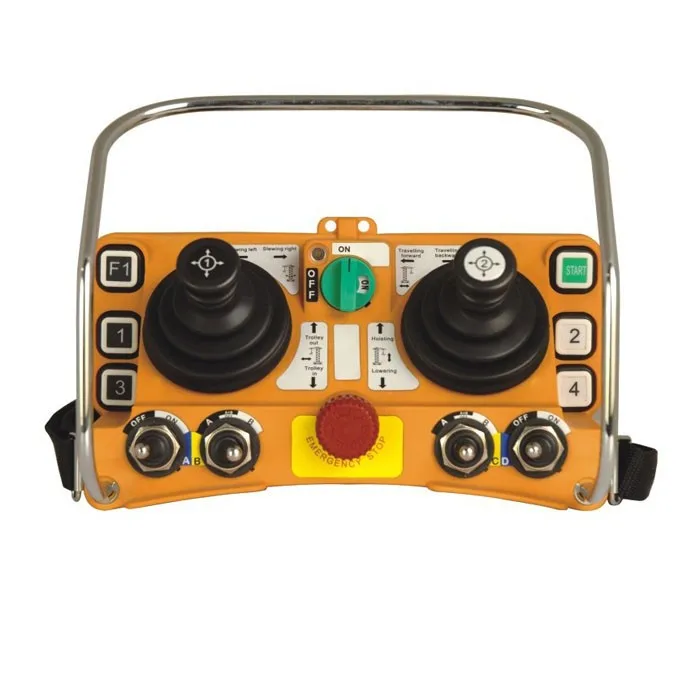 

Dual Joysticks wireless crane remote coontrol for electric hoist F24-60