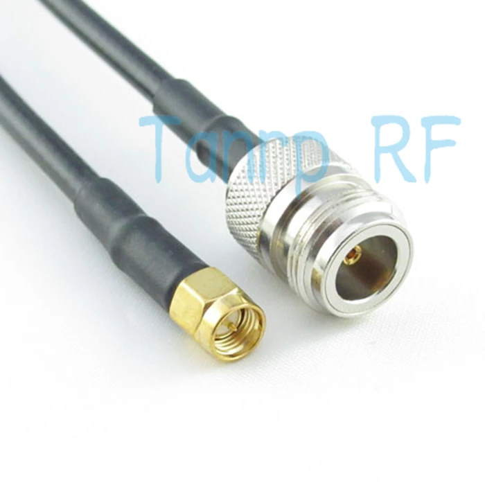 

Freeshipping! 3FEET 1M RG58 cable N female jack to SMA male plug RF Pigtail coaxial jumper 100CM Wholesale