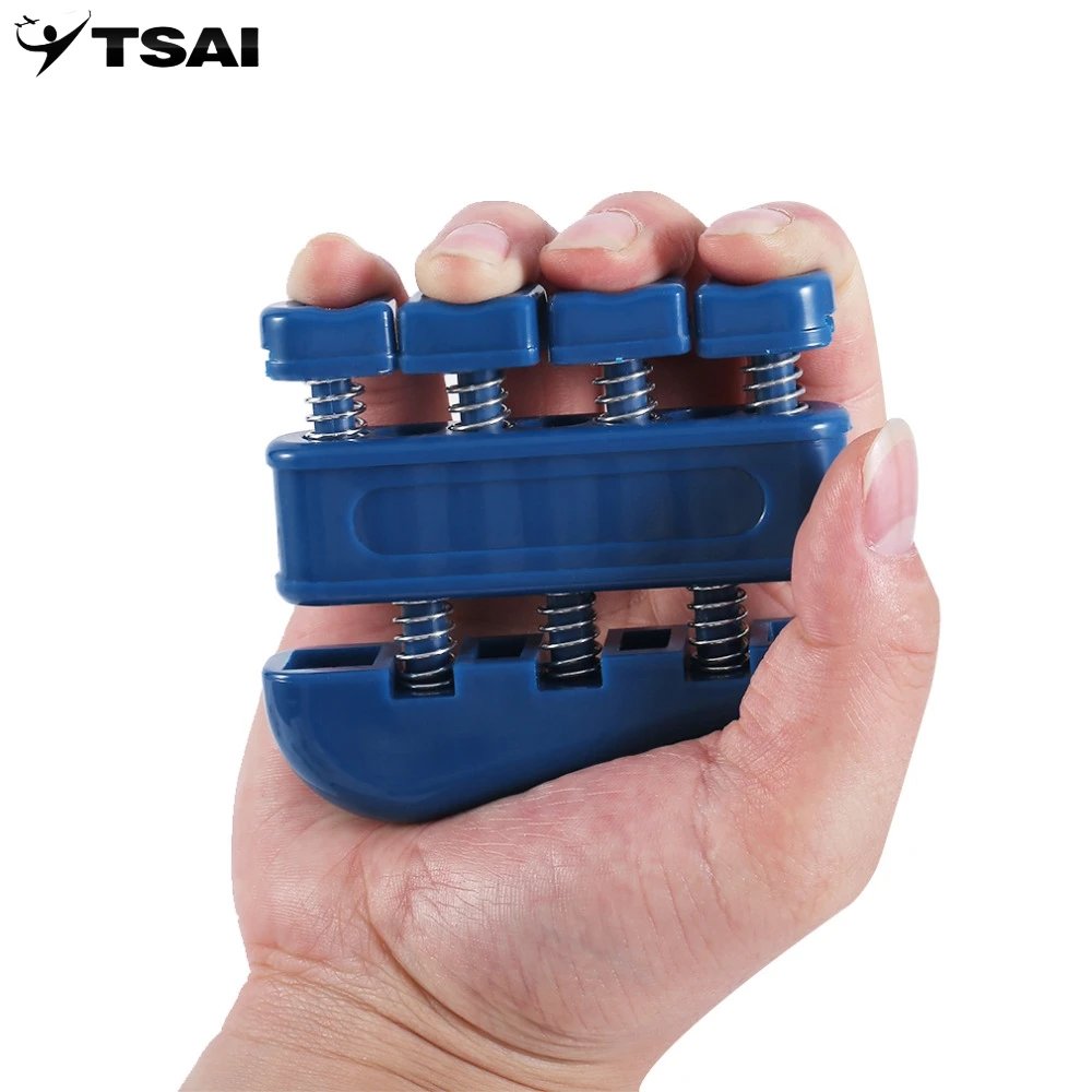 

TSAI Adult Fingers Self Strength Exerciser Heavy Wrist Tension Extend Hand Master Trainning Fitness Equipment Blue