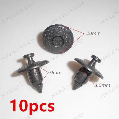 10x для панелей бампера Volvo облицовка отделка|rivet fastener clip|rivet fastenerfastener clip |