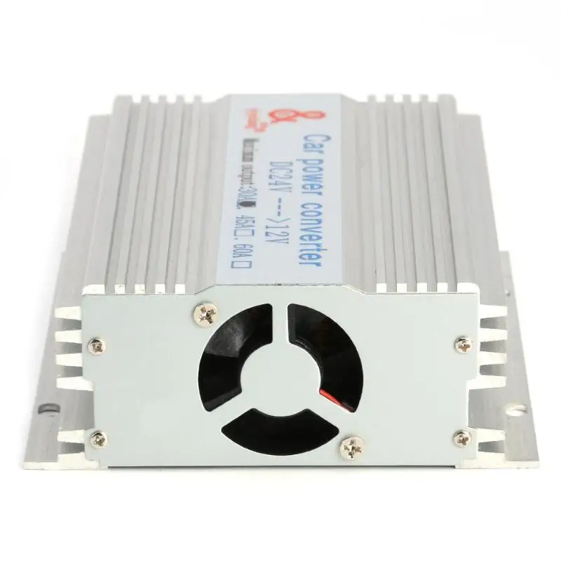 DC 24V к DC 12V 30A 360W водонепроницаемый автомобильный источник питания с инвертором понижающий преобразователь для автомобильного аудиооборудования