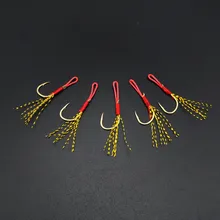 5 шт. джиговые крючки глубоководная приманка на рыболовный крючок