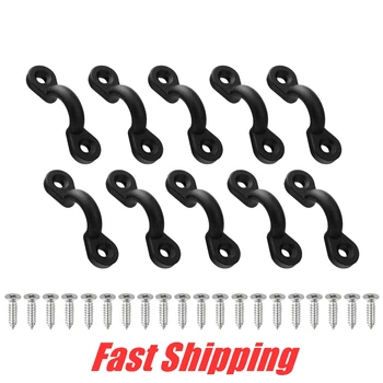 

10pcs Nylon Bungee Deck Loops Tie Down Pad for Canoe kayaking Deck rope buckle Anchor rope fixing seat boat elastic rope buckle
