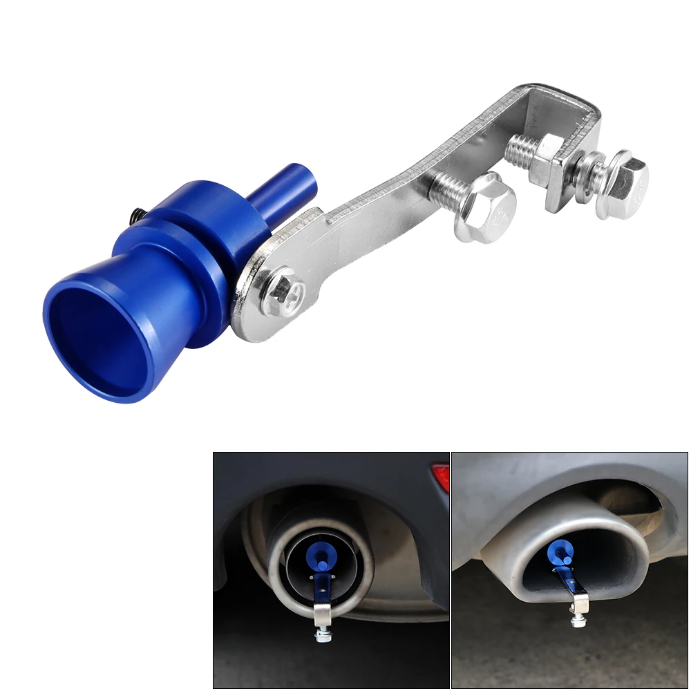 

Car Turbo Sound Whistle Exhaust Muffler Exhaust Pipe BOV Blow Off Valve Simulator for BMW Nissan