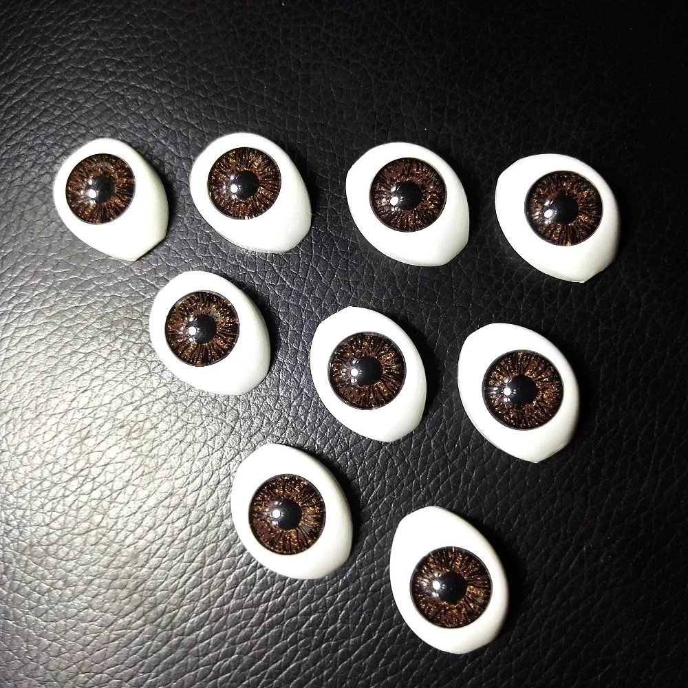 50Pcs/bag 22*16.5mm BJD dolls eyes Plastic eyeballs doll accessories