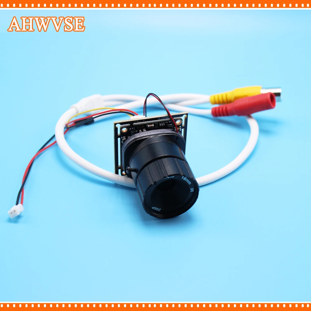 

AHWVSE HD Mini AHD Camera 2MP 720P 1080P 4MP 5MP CCTV Security Camera with 16mm Lens