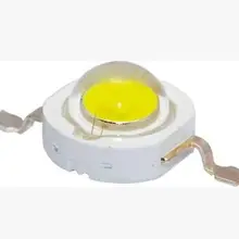 200 шт действительно 1 Вт Светодиодный светильник высокой мощности чистый белый 3,2 мА 3,4-в 100-лм 30 мил