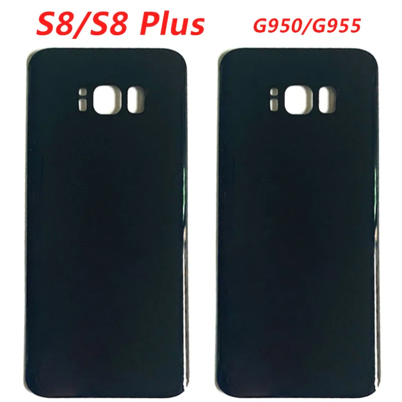 Задняя дверь батарея для samsung S8 G950 G950F/S8+ G955 G955F s8 Plus S8 крышка батареи без объектива