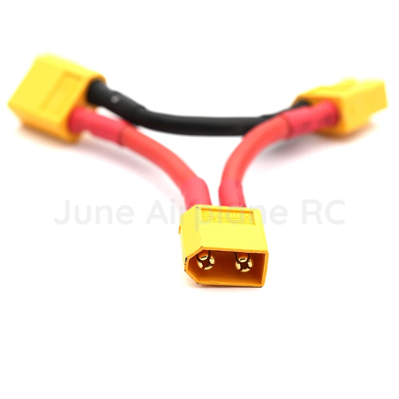

2PCS Amass XT60 Female Series Battery Adapter 12AWG Silicone line For RC Camera Drone Accessories