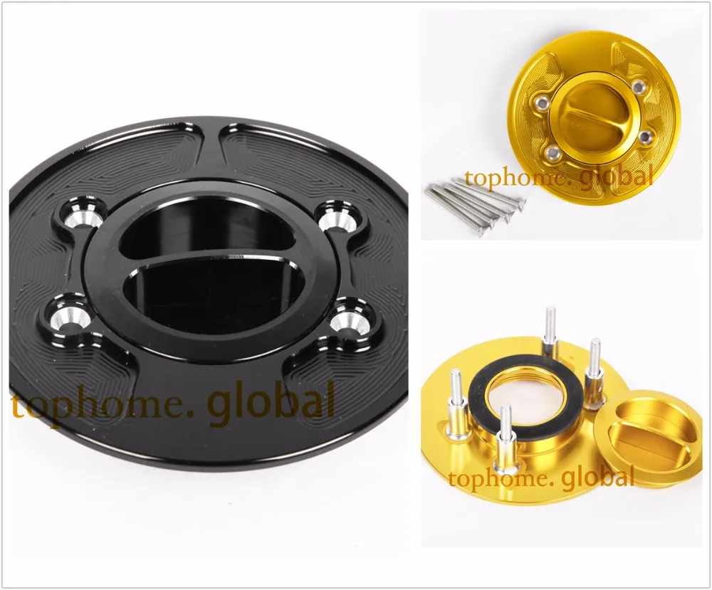 

For BMW R1200GS Adventure 2007 - 2010 CNC Fuel Gas Tank Cap Cover Aluminum Keyless Motorcycle Accessories 2008 2009