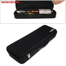 Portable Fishing Bag EVA Shockproof Fishing Rod and Reel Bag Fishing Hunting Tackle Tool for Fishing Carry Storage Case