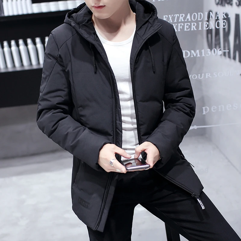 Зимняя новая хлопковая одежда мужское пальто Корейская версия трендовая утолщенная зимняя куртка