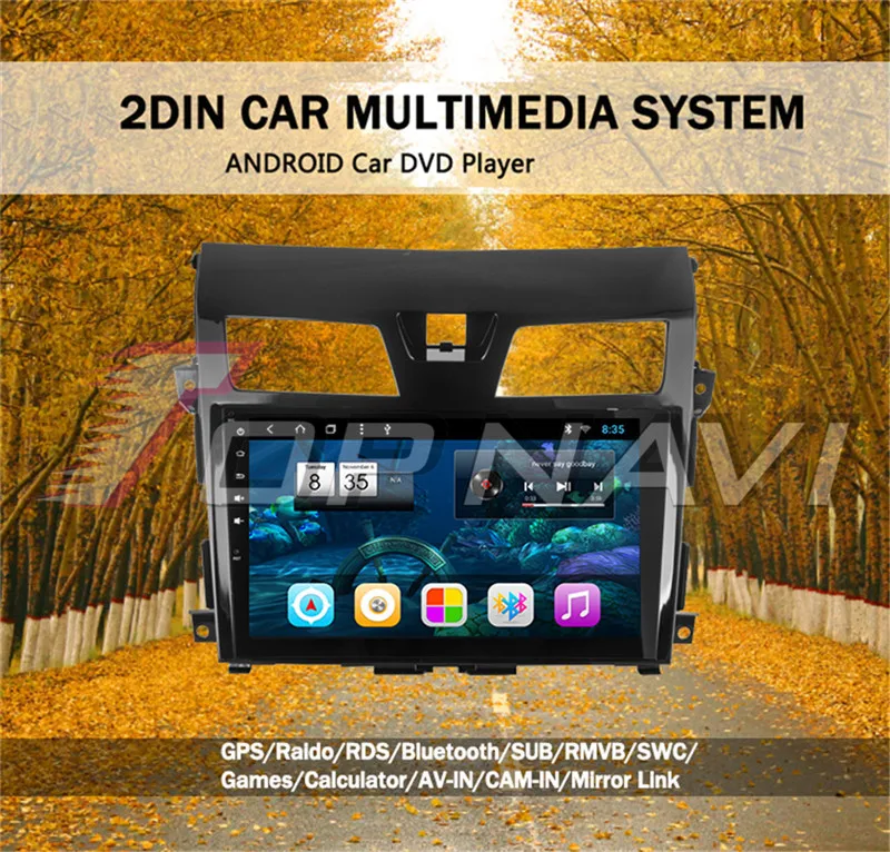 2din android For Nissan Teana 2014