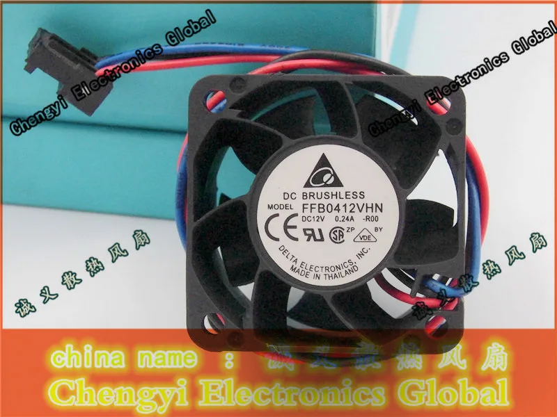 Бесплатная доставка для Delta 4 см серверный вентилятор 4028 12 в а FFB0412VHN двойной шар|fan