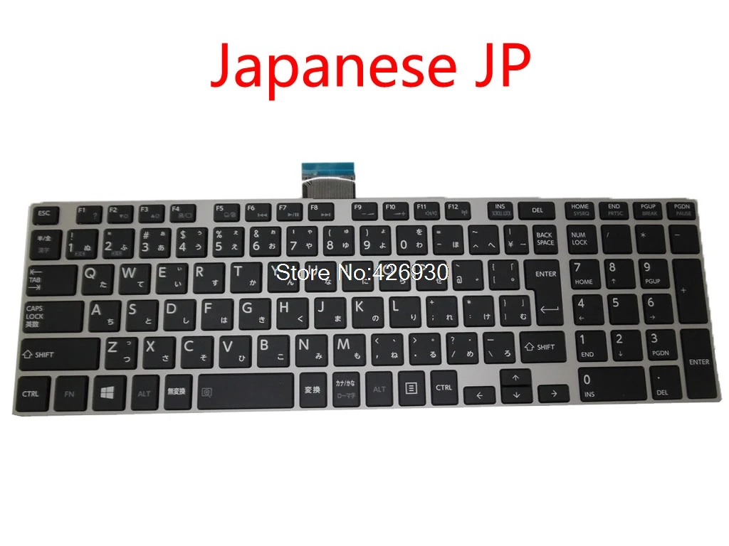 Ноутбук RU JP US SP с клавиатурой для Toshiba Satellite L50 A S50 России японской английской