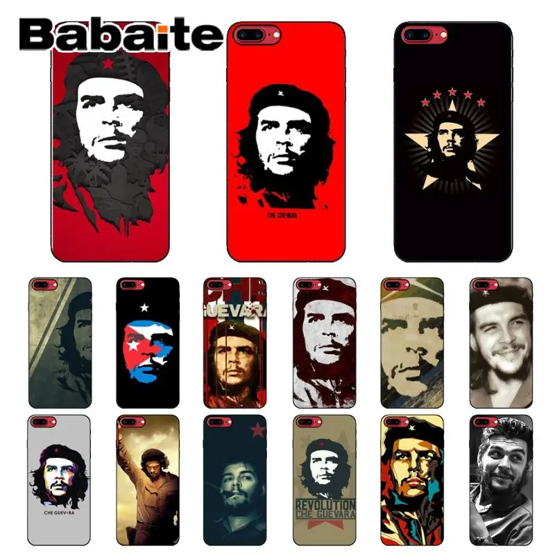 Чехол для телефона Babaite che guevara Smoking Che Guevara черный мягкий чехол iPhone 8 7 6 6S Plus 5 5S SE XR X XS