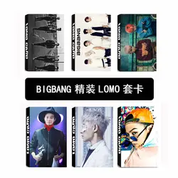 KPOP BIGBANG VIP мэр вентилятор Живой концерт 2016 в живых GD & Top поясница самодельные альбома карты, фотографии фото карты