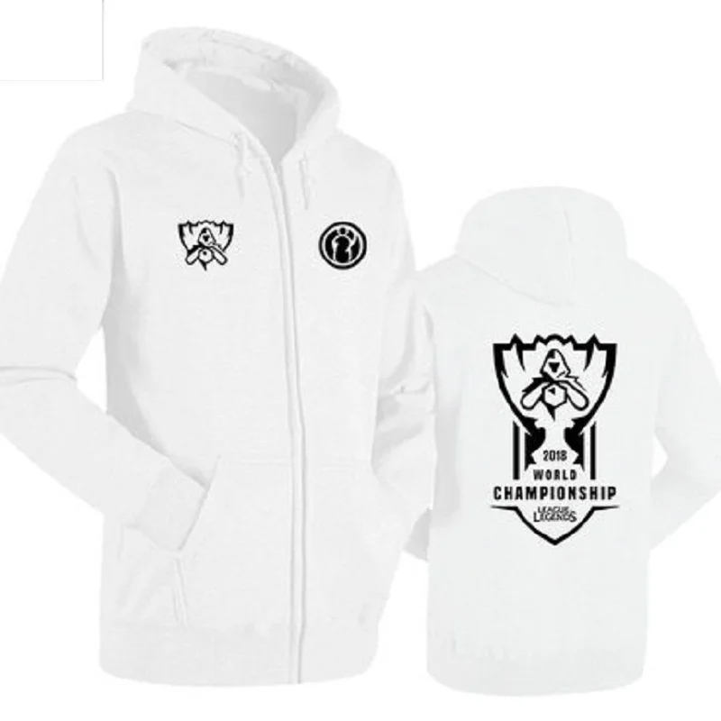  League of Legends lol S8 Finals IG FNC RNG Invictus Gaming Team LOL IG Team zippper Hoodies Sweatsh