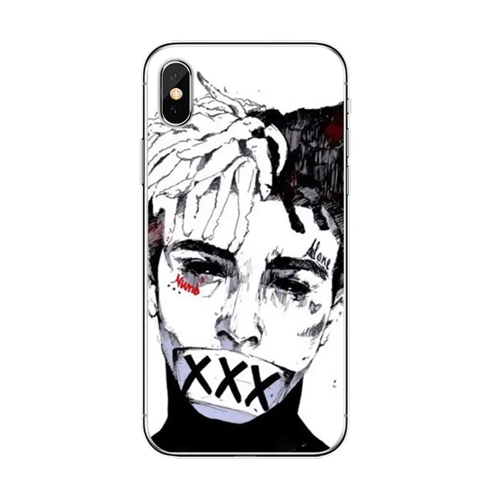 Sad boys XxxTentacion Lilpeep rapper чехол для телефона для iPhone 11 PRO MAX 6s 5 8 7 Plus X XR XS MAX Мягкий ТПУ силиконовый чехол - Цвет: TPU D1345