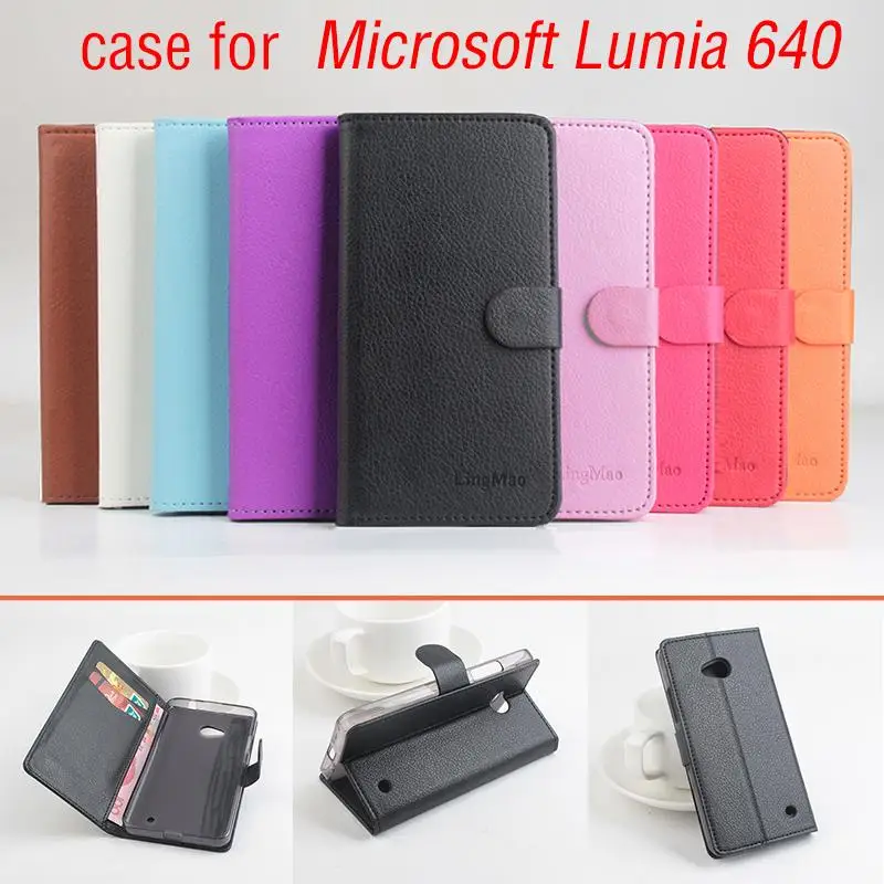 

Phone case for Microsoft lumia 640 About Flip Cover Mobile Phone Bags. Brand Hot Sale Factory price.