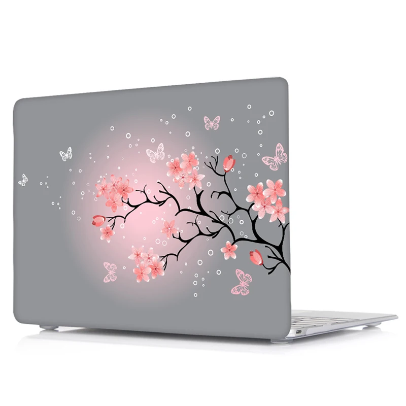 Floral Laptop Protective Hard Case Cover for Macbook Air Pro 11.6//12//13.3//15.4/'/'