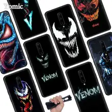 Marvel Venom Super Hero Black Soft Case for Oneplus 7 Pro 7 6T 6 Silicone TPU Phone Cases Cover Coque Shell