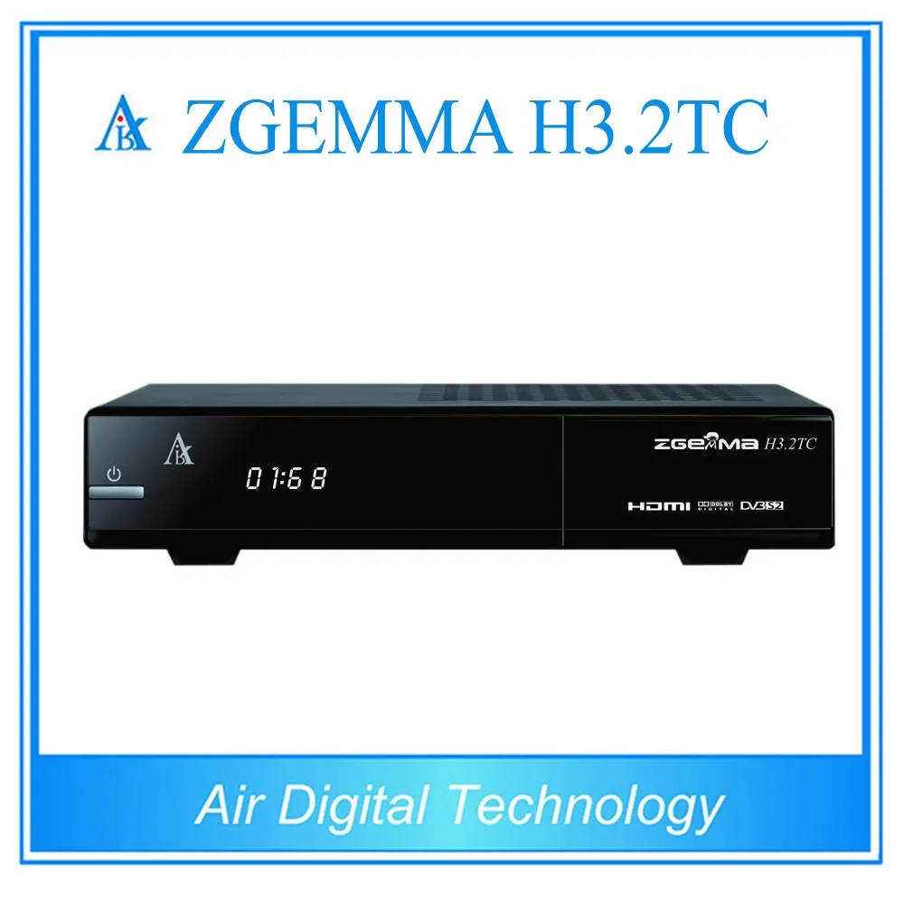 

2 pcs/lot zgemma h3.2tc twin cable/terrestrial + satellite tv receiver DVB S2 + 2 * DVB C/T2